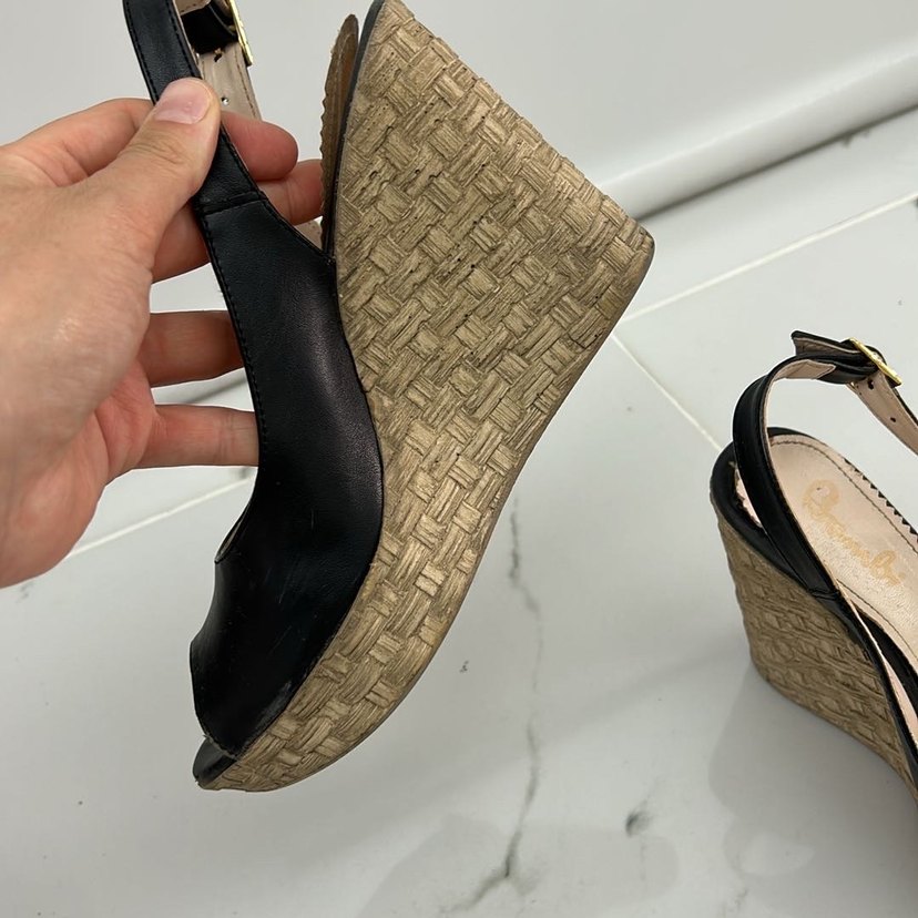 Klasik Bej Yılan Desenli Dolgu Topuklu Kadın Ayakkabı - Görsel 4