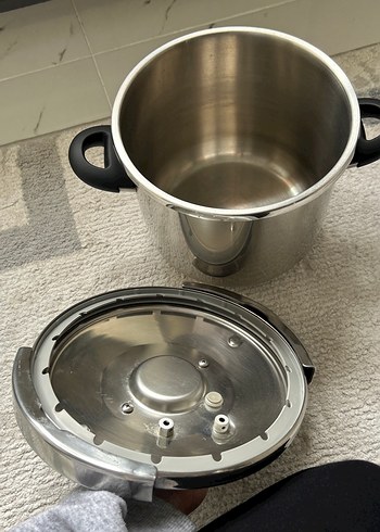 Korkmaz Gri Düdüklü Tencere - Görsel 8