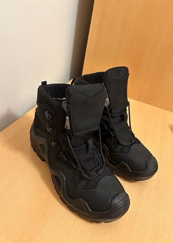 Siyah Bağcıklı Erkek Kauçuk Bot - Görsel 5