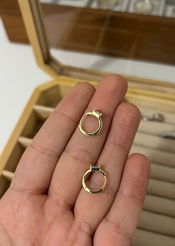 Çelik küpe - Görsel 2