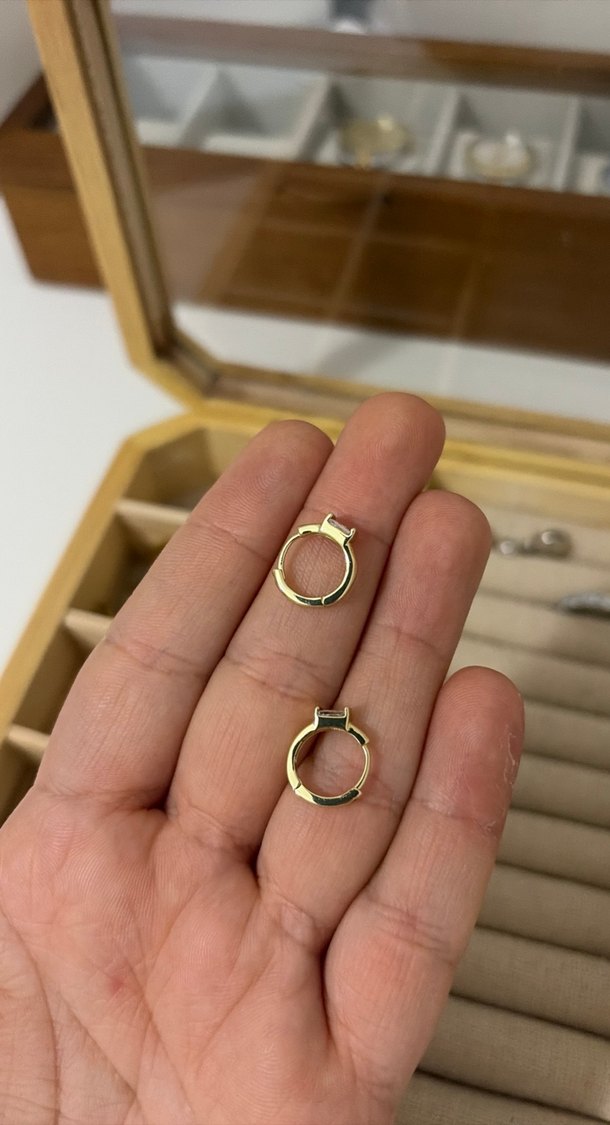 Çelik küpe - Görsel 2