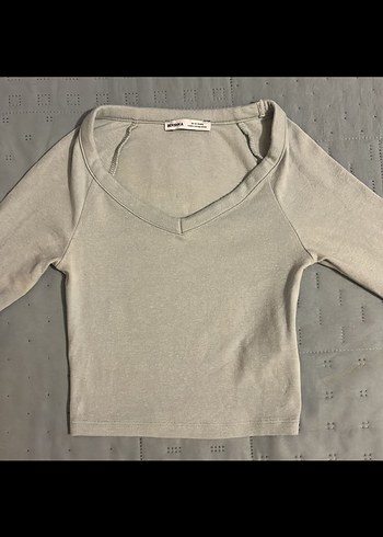 Bershka crop kadin - Görsel 3