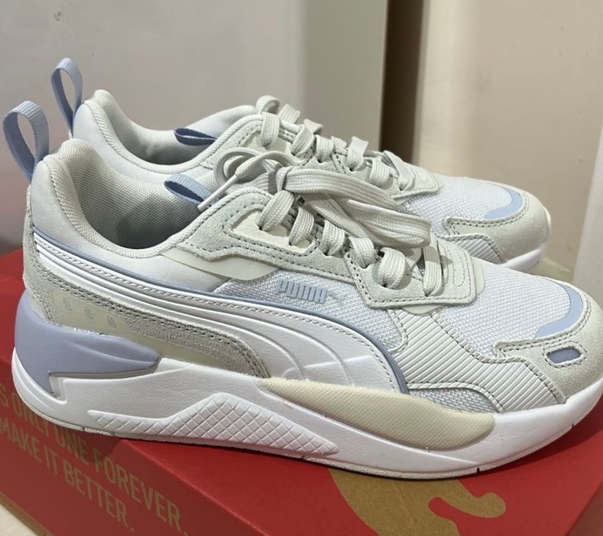 Beyaz Bağcıklı Kadın Spor Ayakkabı - Görsel 2