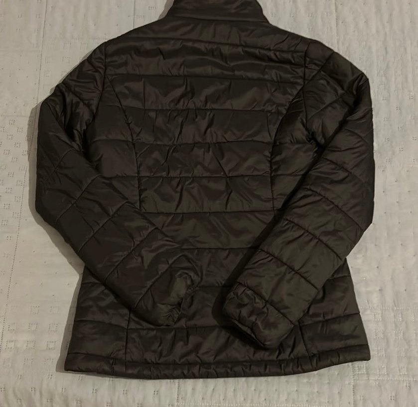 Kadın Siyah Fermuarlı Kış Montu - Görsel 4