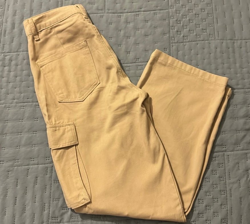 Bej Renkli Rahat Kesim Erkek Pantolon - Görsel 4