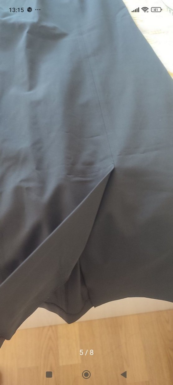 Siyah bisiklet Yakalı midi Kolsuz Kadın Elbise - Görsel 4