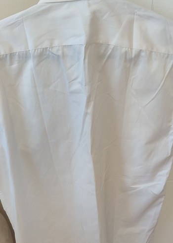 Erkek Beyaz Kısa Kollu Gömlek Tudors - Görsel 2