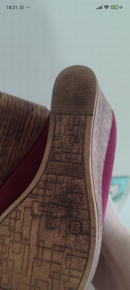 Bordo Süet Dolgu Topuklu Kadın Stiletto - Görsel 3