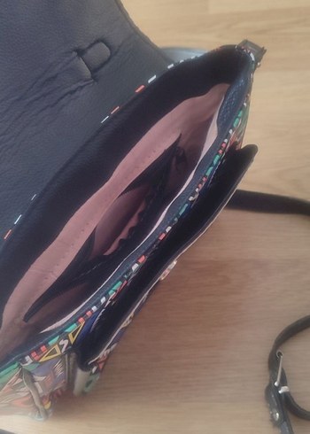 Renkli Bohem Kadın Çanta Tokalı - Görsel 2