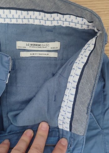 Erkek Normal Kesim mavi  Denim Pantolon - Görsel 2