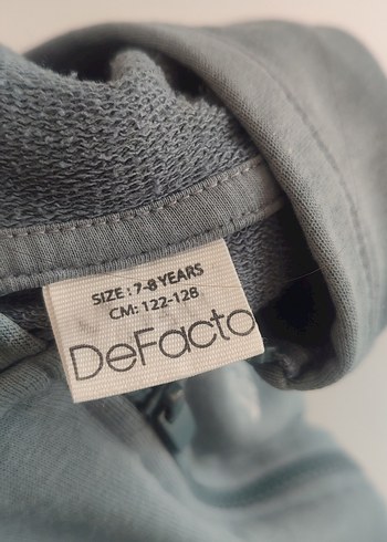 Kapüşonlu Fermuarlı Gri Erkek Çocuk Sweatshirt - Görsel 2