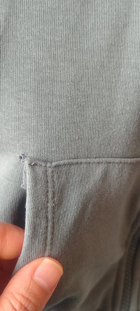 Kapüşonlu Fermuarlı Gri Erkek Çocuk Sweatshirt - Görsel 4