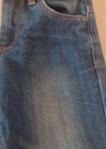 Mavi Parlak Erkek Çocuk Kot Pantolon - Görsel 5