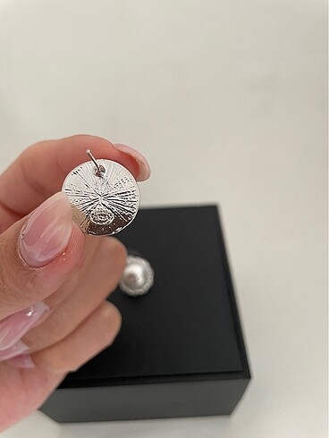 Chanel Damgalı İthal Chanel Küpe