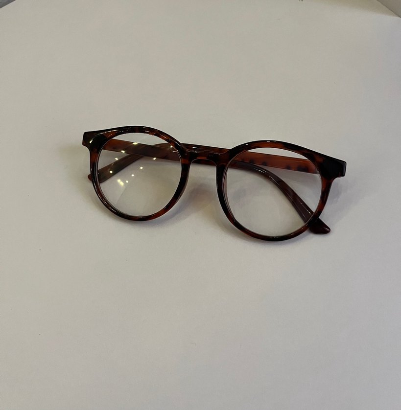 Kahverengi Transparan Klasik Kadın Gözlüğü mavi ışık korumalı - Görsel 2