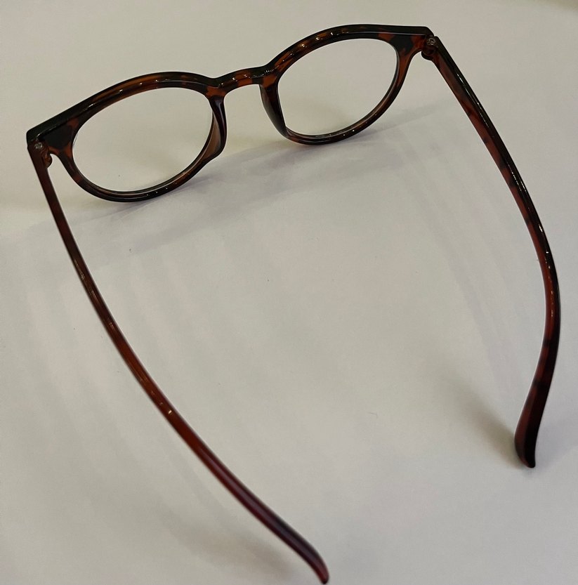 Kahverengi Transparan Klasik Kadın Gözlüğü mavi ışık korumalı - Görsel 4