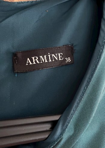 Uzun Kol Drapeli  Kadın Abiye Elbise - Görsel 4