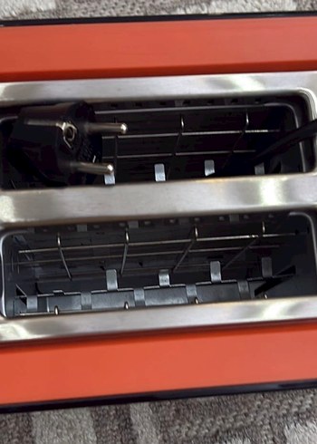 Kırmızı İkili Ekmek Kızartma Makinesi - Görsel 3