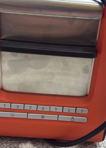 Kırmızı İkili Ekmek Kızartma Makinesi - Görsel 4