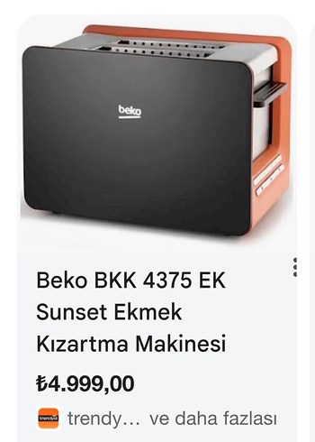 Kırmızı İkili Ekmek Kızartma Makinesi - Görsel 2