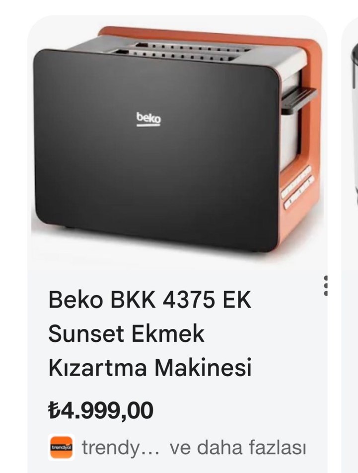 Kırmızı İkili Ekmek Kızartma Makinesi - Görsel 2