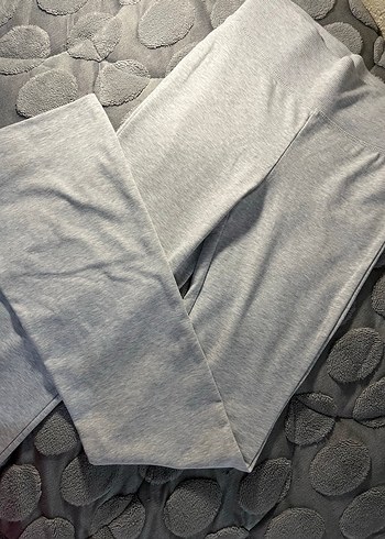 ADDAX Gri ispanyol paça tayt - Görsel 2