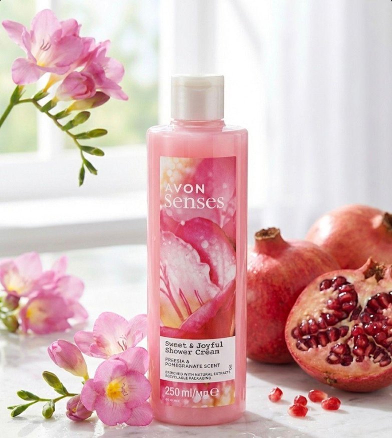 Avon Senses Sweet & Joyful Duş Kremi - 250 ml - Görsel 2