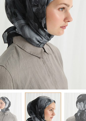 Cs Camelia Scarf Lotus Desen Soft Eşarp - Görsel 9