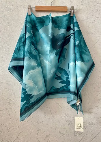 Cs Camelia Scarf Lotus Desen Soft Eşarp - Görsel 4
