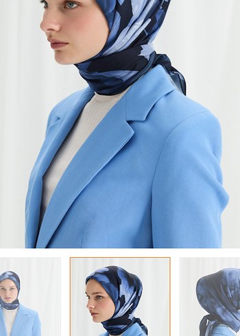 Cs Camelia Scarf Lotus Desen Eşarp - Görsel 13