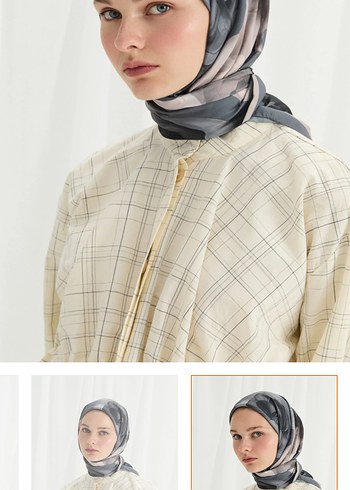 Cs Camelia Scarf Lotus Desen Eşarp - Görsel 9