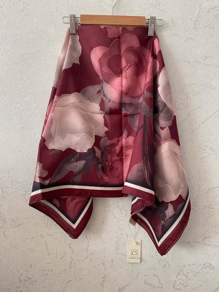 Cs Camelia Scarf Lotus Desen Eşarp - Görsel 5