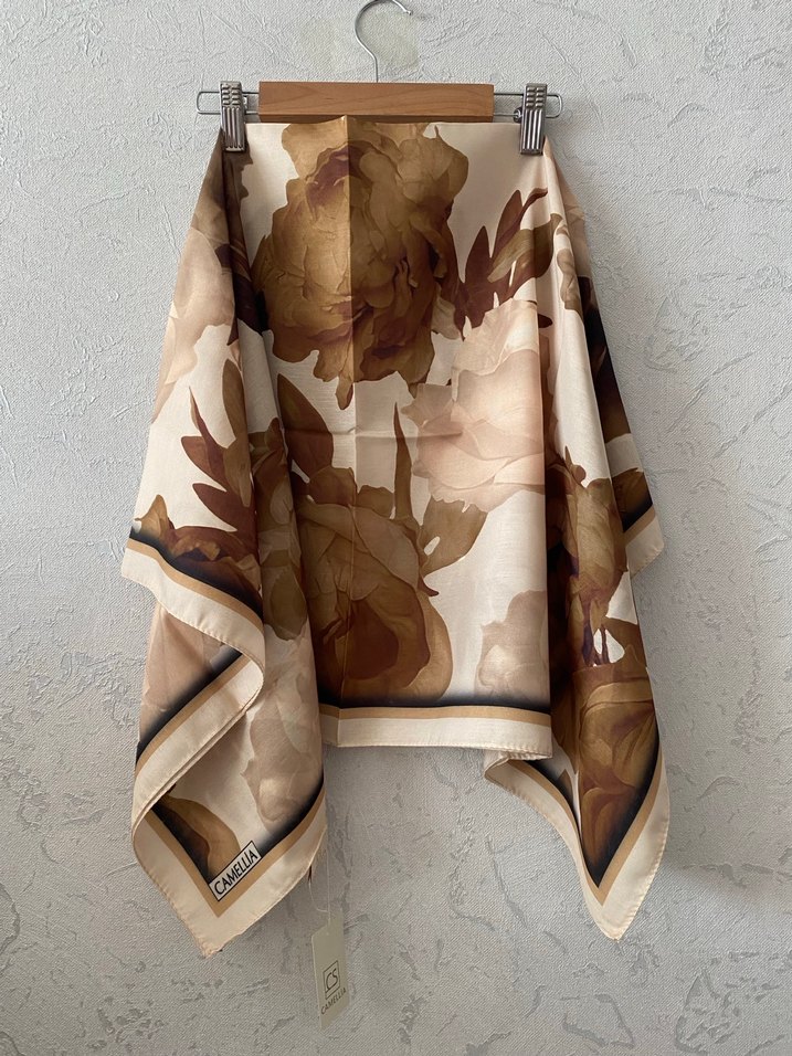 Cs Camelia Scarf Lotus Desen Eşarp - Görsel 2