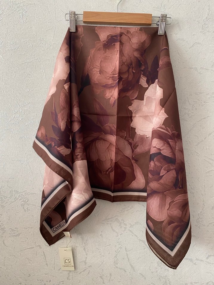 Cs Camelia Scarf Lotus Desen Eşarp - Görsel 4