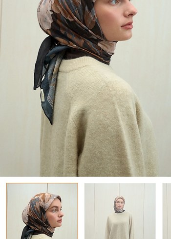 Cs Camellia Scarf Avura Kraş Eşarp - Görsel 4