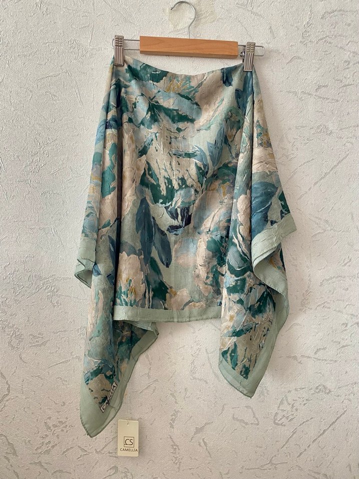 Cs Camellia Scarf Avura Kraş Eşarp - Görsel 2