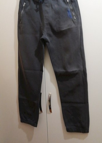 Erkek genç antrasit eşofman altı - Görsel 2