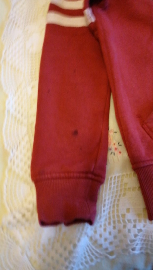 Kırmızı Fermuarlı Erkek Sweatshirt - Görsel 3