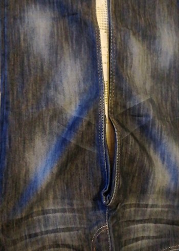 Erkek çocuk Koyu Mavi Street Style Denim Pantolon - Görsel 3