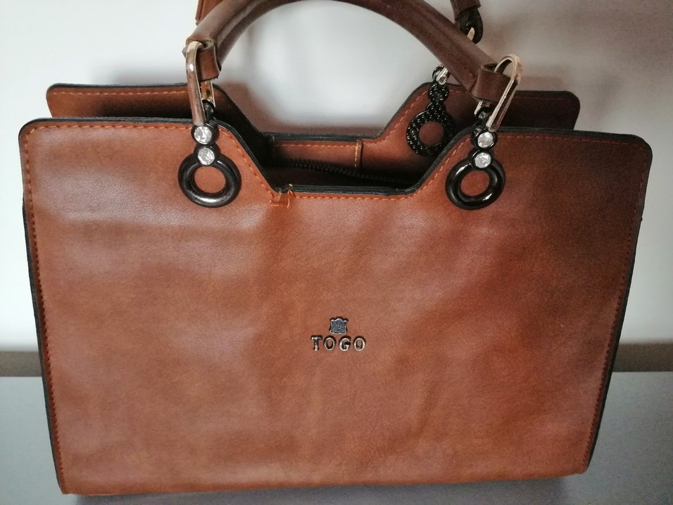 Kahverengi Deri Kadın Çanta - Görsel 3