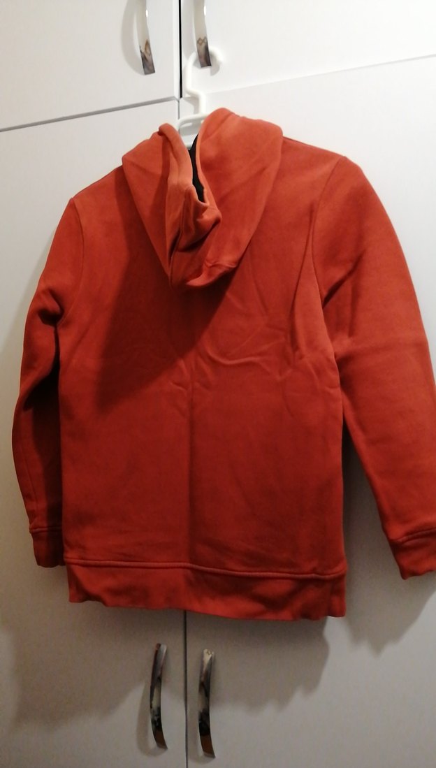 Erkek Çocuk Kapüşonlu Kırmızı Sweatshirt - Görsel 3