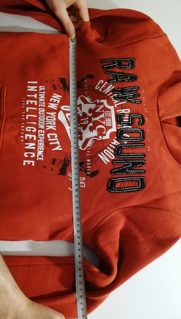 Erkek Çocuk Kapüşonlu Kırmızı Sweatshirt - Görsel 5