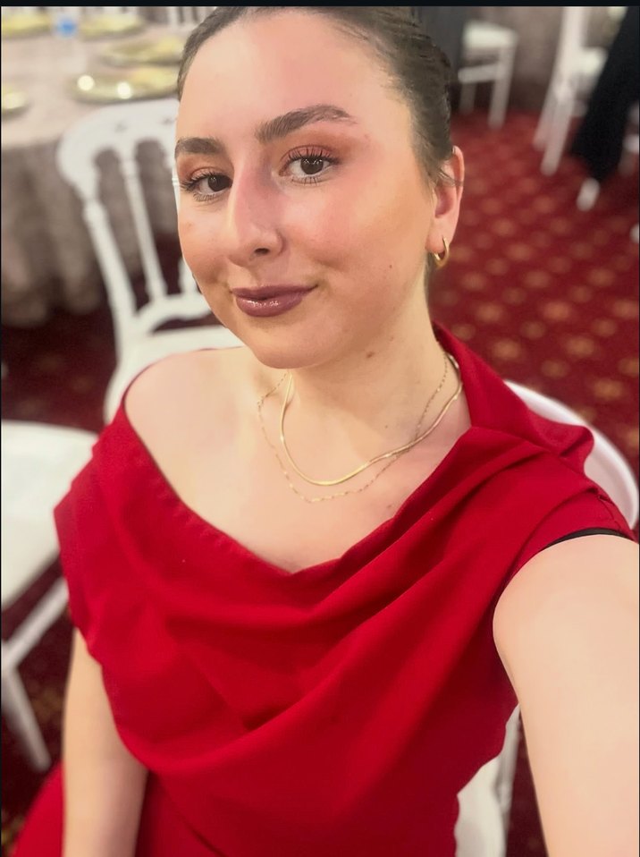 Bordo Drapeli Midi Kadın Abiye Elbise - Görsel 2