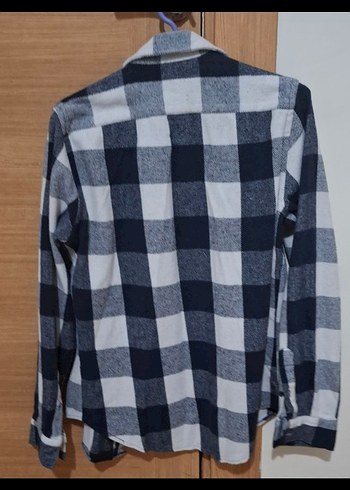 Gri Kareli Uzun Kollu Erkek Gömlek - Görsel 2