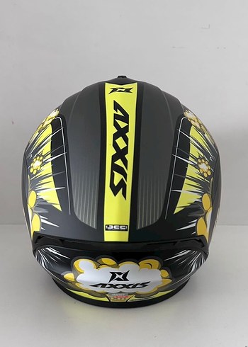 Axxis Draken S Bomb Grey Kapalı Kask - M - Görsel 4