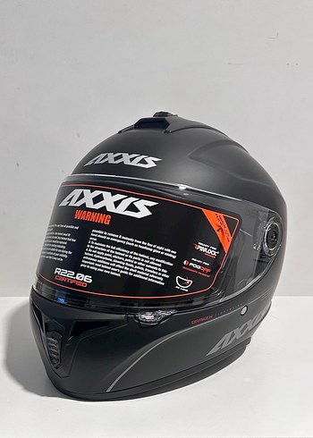Axxis Draken S Mat Siyah Kapalı Kask - XXL - Görsel 2