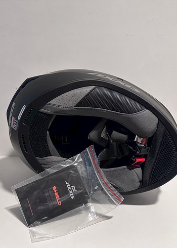 Axxis Draken S Mat Siyah Kapalı Kask - XXL - Görsel 7