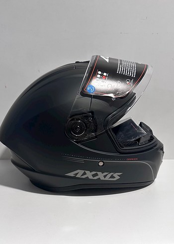 Axxis Draken S Mat Siyah Kapalı Kask - XXL - Görsel 4