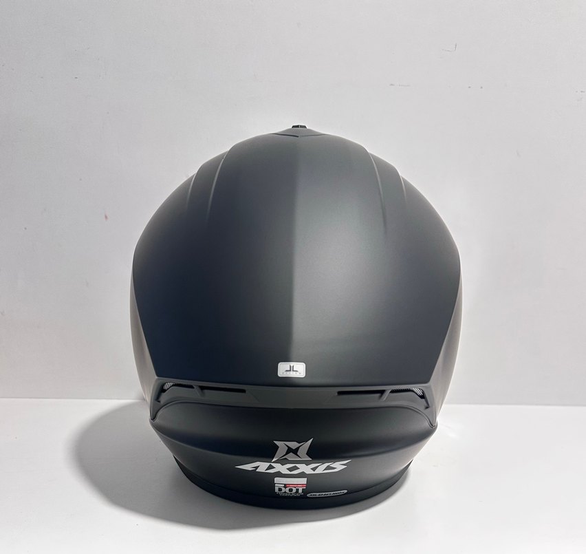 Axxis Draken S Mat Siyah Kapalı Kask - XXL - Görsel 5