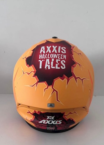 Axxis Draken S Pumpkin Mat Yellow Kapalı Kask - XXL - Görsel 4